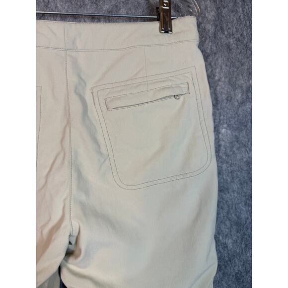 ExOfficio Womens Cropped Capri Length Belted Outdoor Hiking Pants - Size 10 - Picture 5 of 11
